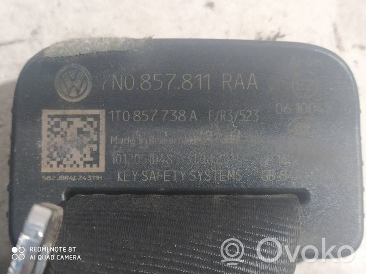 Seat Alhambra (Mk2) Pas bezpieczeństwa fotela tylnego 7N0857811