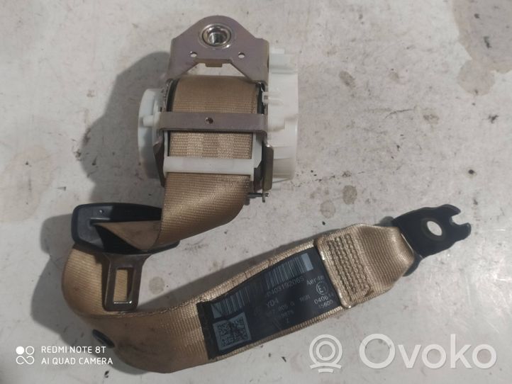 Volkswagen PASSAT B6 Ceinture de sécurité arrière 3G9857805G