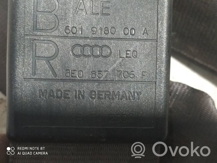 Audi A4 S4 B6 8E 8H Ceinture de sécurité avant 8E0857706F