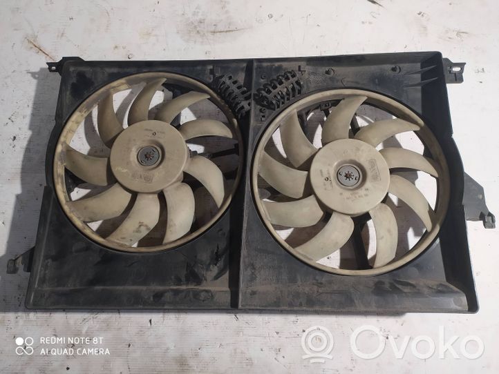 Opel Vectra C Radiator cooling fan shroud 13114370