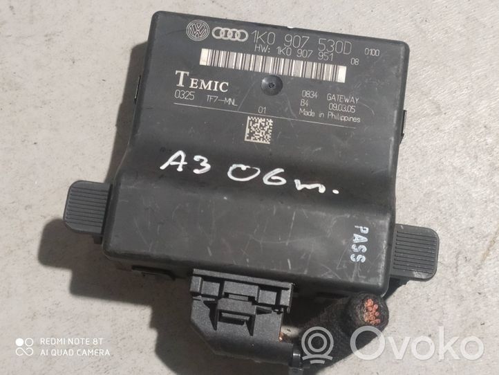 Audi A3 S3 8P Moduł sterowania Gateway 1K0907530D