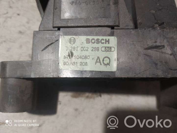 Opel Zafira A Accelerator throttle pedal 90581208