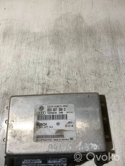 Audi A4 S4 B5 8D ESP (stability system) control unit 8D0907389D