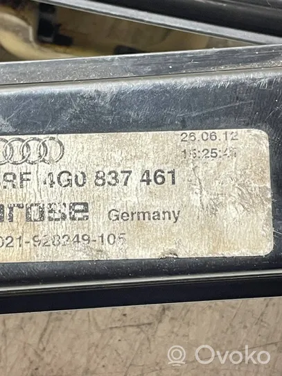Audi A6 C7 Priekinio el. lango pakėlimo mechanizmo komplektas 4G0837461