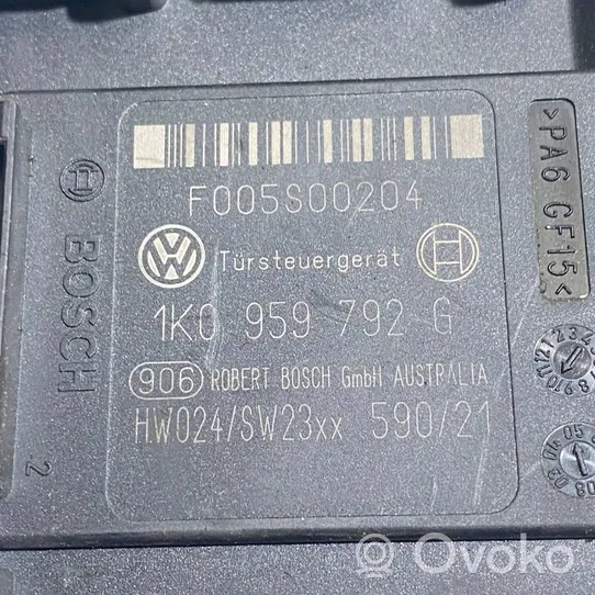 Volkswagen Golf V Priekinis varikliukas langų pakėlėjo 1K0959792G