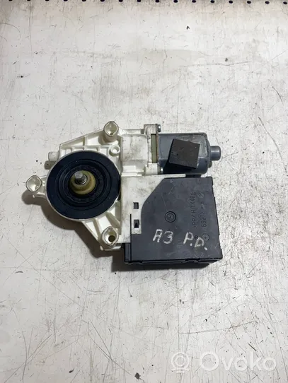 Audi A3 S3 8P Front door window regulator motor 8P0959802E