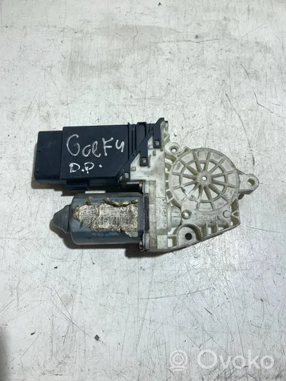 Volkswagen Golf IV Front door window regulator motor 1J1959802D