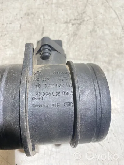 Volkswagen PASSAT B6 Mass air flow meter 074906461B