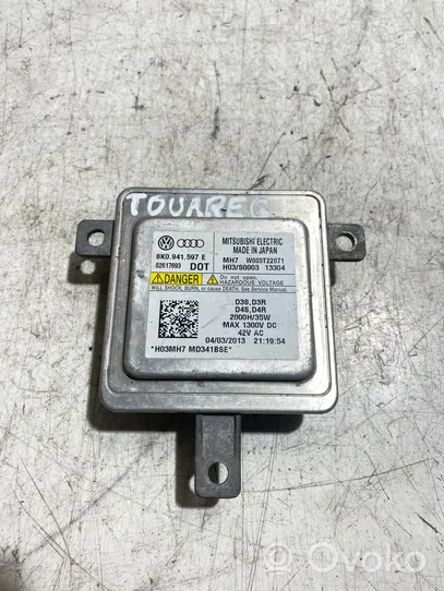 Volkswagen Touareg II Headlight ballast module Xenon 8K0941597E