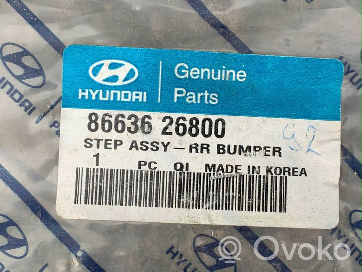 Hyundai Santa Fe Apdailinė galinio bamperio juosta 8663626800