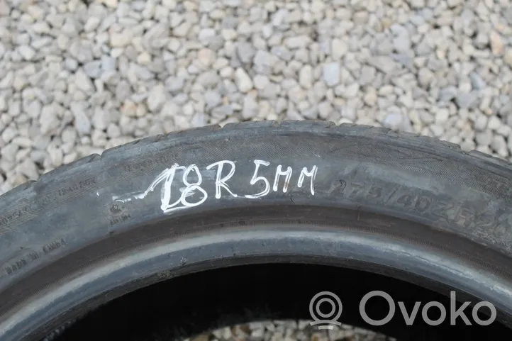 BMW X5 E70 R20 summer tire 