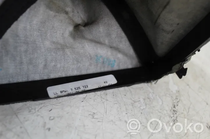 BMW 1 E81 E87 Käsijarrun vivun suoja (nahka/tekstiili) 