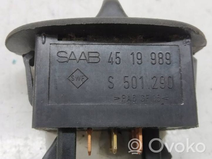 Saab 9-3 Ver1 Przełącznik / Przycisk otwierania szyb 4519989