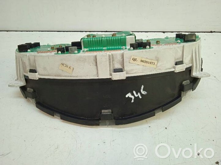 Daewoo Lanos Speedometer (instrument cluster) 96281671