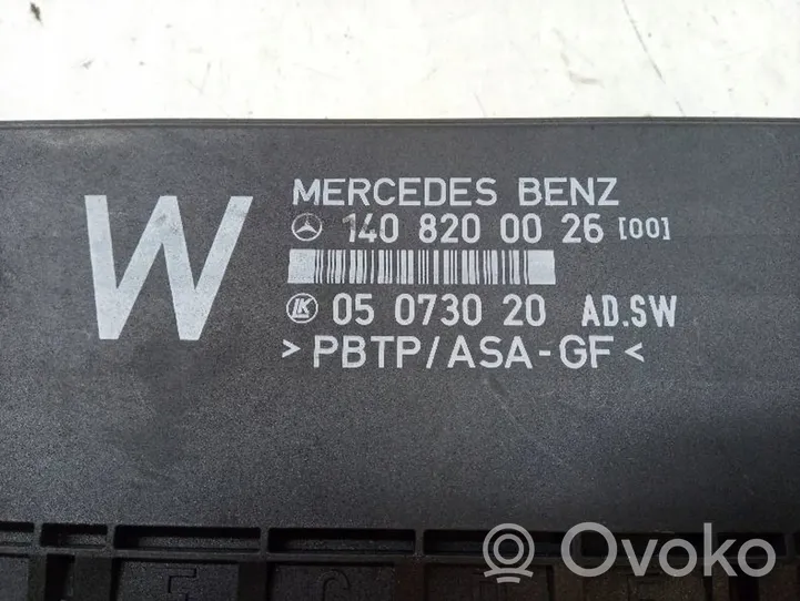 Mercedes-Benz S W140 Unidad de control/módulo de carrocería central 1408200026