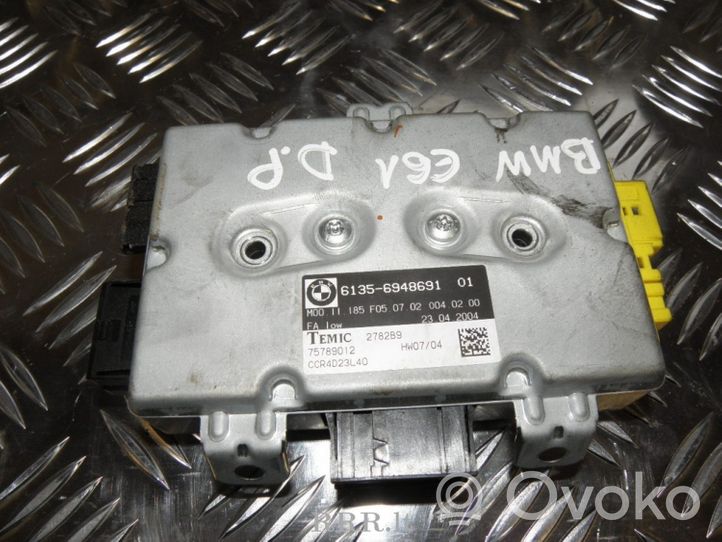 BMW 5 E60 E61 Module de contrôle airbag 61356948691