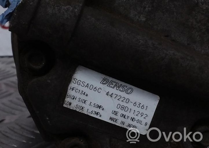 Toyota Corolla E120 E130 Oro kondicionieriaus kompresorius (siurblys) 4472206361