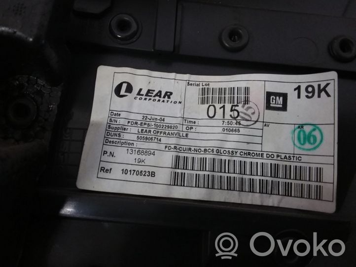 Opel Signum Etuoven verhoilu 13168894