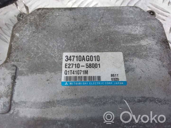 Subaru Legacy Kit calculateur ECU et verrouillage 88215AG000