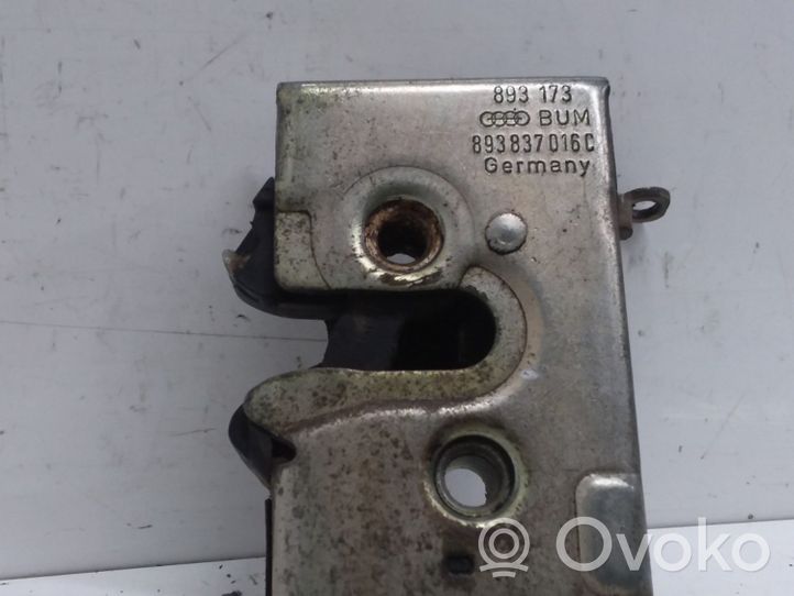 Audi 80 90 B3 Etuoven lukko 893837016C