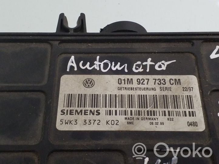 Volkswagen Golf IV Sterownik / Moduł skrzyni biegów 01M927733CM