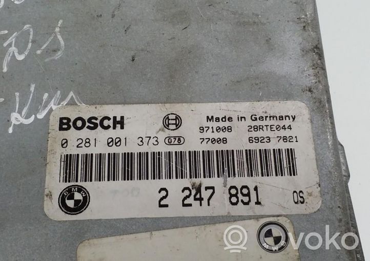 BMW 5 E39 Calculateur moteur ECU 2247891