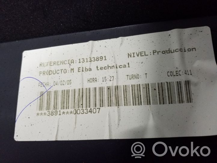 Opel Meriva A Verkleidung Tür hinten 13123549