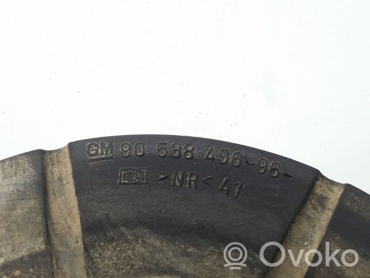 Opel Zafira B Rear coil spring rubber mount 90538489