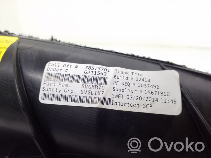 BMW X5 F15 Rivestimento pannello laterale del bagagliaio/baule 7332101