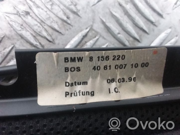 BMW 7 E38 Sähkökäyttöinen takaikkunan häikäisysuoja 8156220