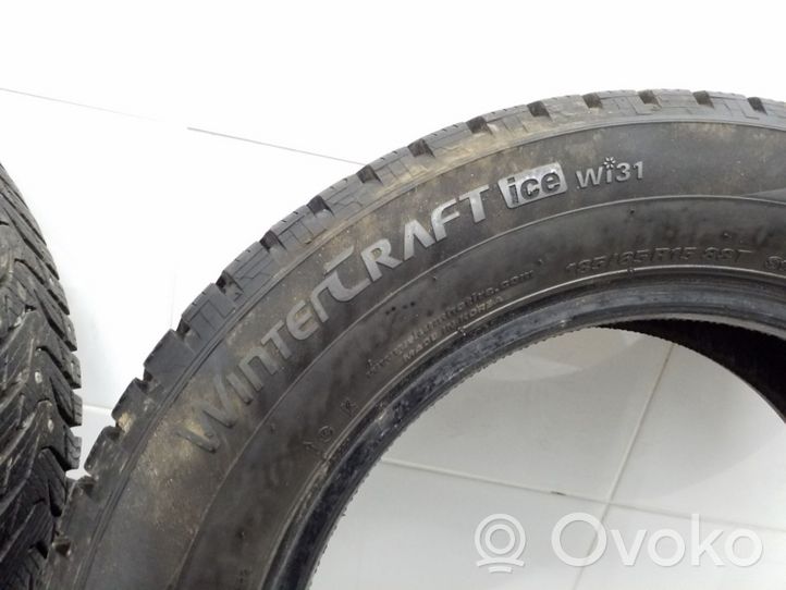 Volkswagen PASSAT B5 R15 winter/snow tires with studs KUMHOWINTERCRAFTICEWI31