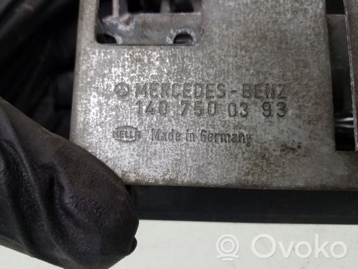 Mercedes-Benz S W140 Atidarymo rankenėlė galinio dangčio (išorinė) 1407500393