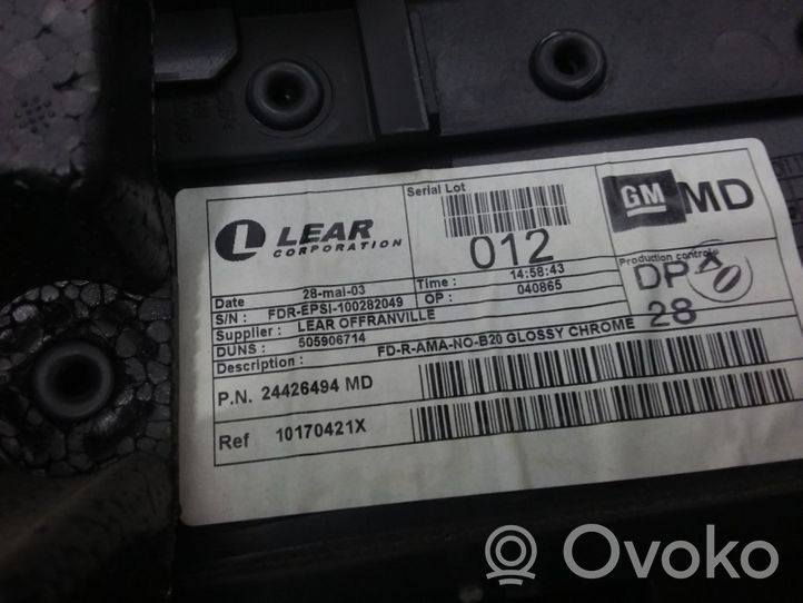 Opel Vectra C Apmušimas priekinių durų (obšifke) 24437581