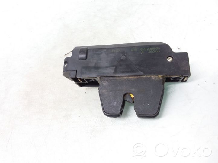 Citroen C5 Zamek klapy tylnej / bagażnika 9646091580