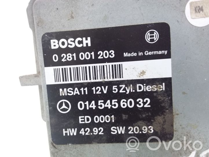 Mercedes-Benz C W202 Sterownik / Moduł ECU 0145456032