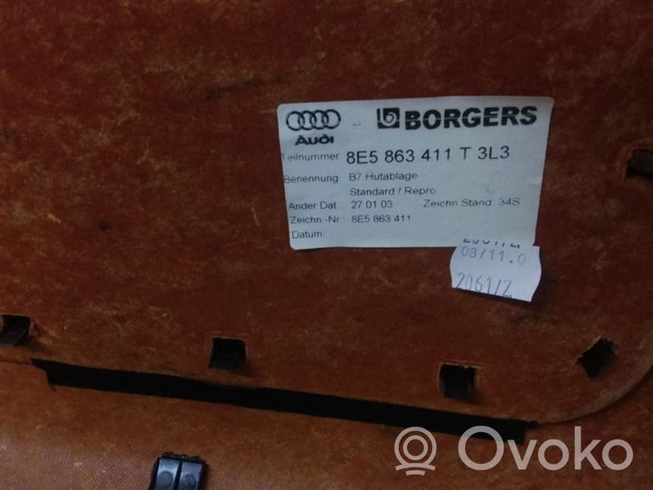 Audi A4 S4 B7 8E 8H Cappelliera 8E5863411T