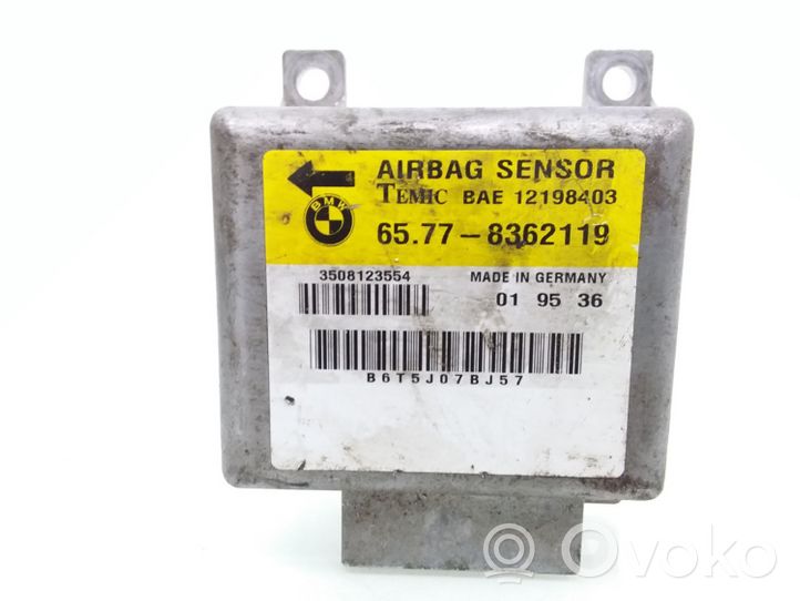 BMW 7 E38 Module de contrôle airbag 8362119