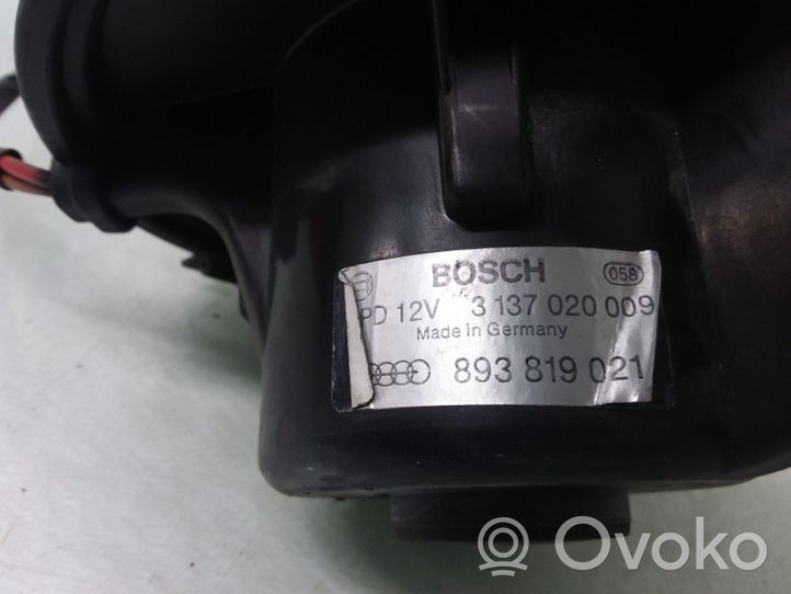 Audi A4 S4 B5 8D Pečiuko ventiliatorius/ putikas 893819021