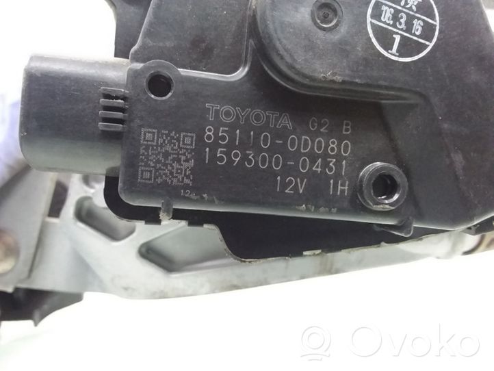Toyota Yaris Valytuvų mechanizmo komplektas 851100D080