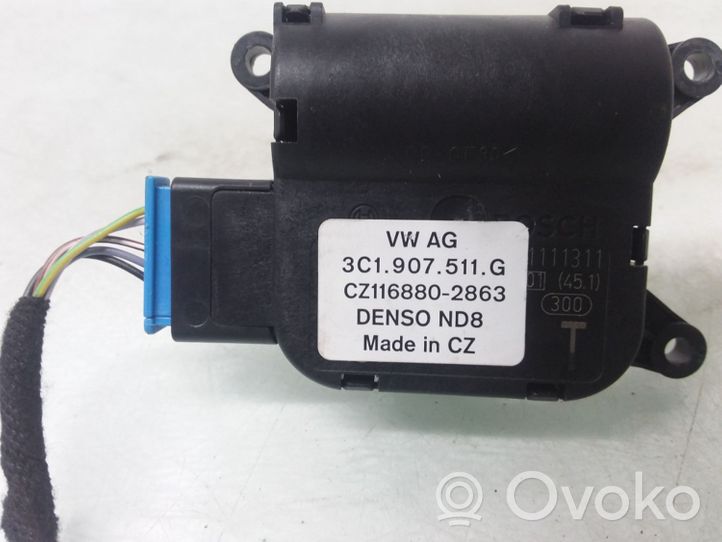 Volkswagen PASSAT B7 Air flap motor/actuator 3C1907511G