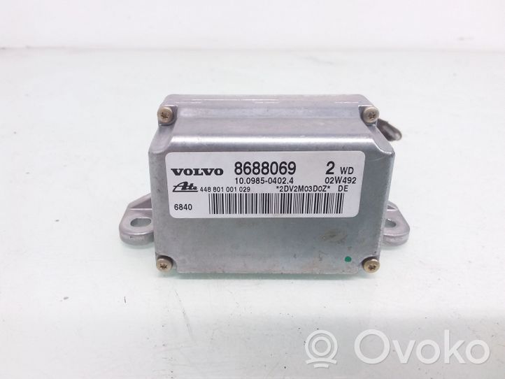 Volvo S60 Sensore di velocità di imbardata 8688069