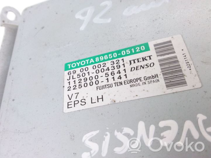 Toyota Avensis T270 Unité de commande / calculateur direction assistée 8965005120
