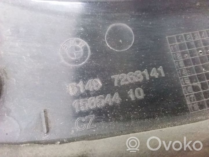 BMW 3 F30 F35 F31 Apdaila galinio dangčio 7263143