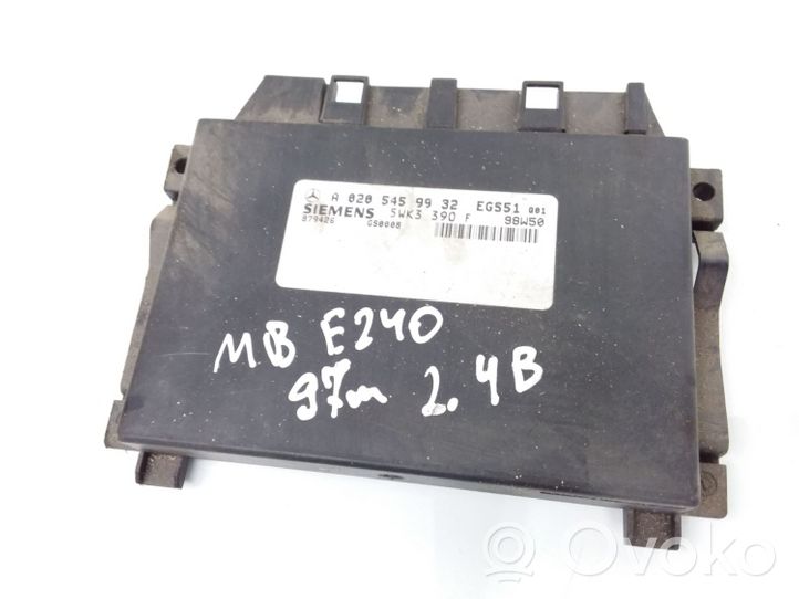 Mercedes-Benz E W210 Module de contrôle de boîte de vitesses ECU A0205459932