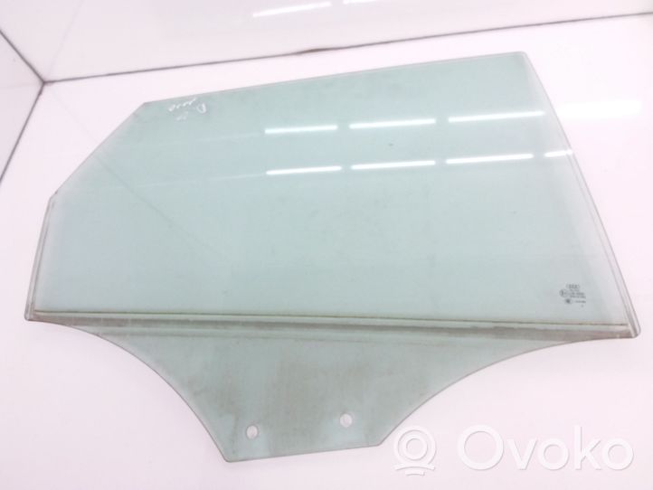 Audi A4 S4 B8 8K Rear door window glass AS2