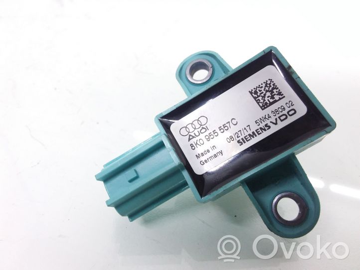 Audi A4 S4 B8 8K Sensor impacto/accidente para activar Airbag 8K0955557C