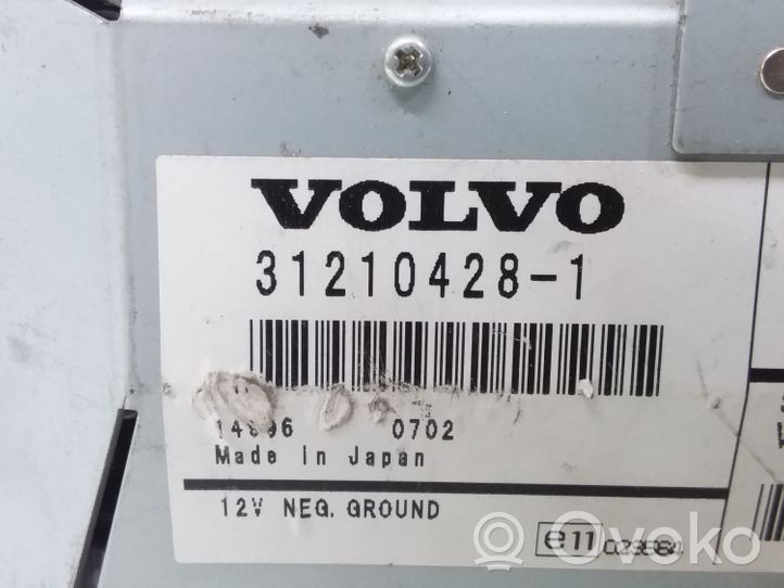 Volvo S80 Écran / affichage / petit écran 31210428
