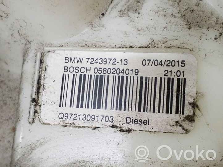 BMW 3 F30 F35 F31 Polttoainesäiliön pumppu 7243972