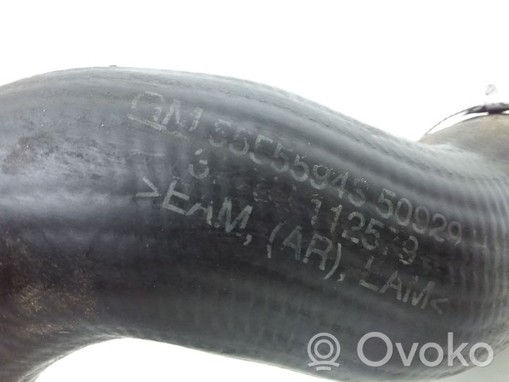 Opel Signum Tubo flessibile intercooler 55555943
