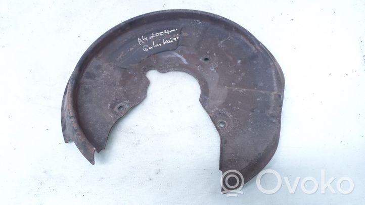 Audi A4 S4 B6 8E 8H Couvercle anti-poussière disque de plaque de frein arrière 8E0615612J